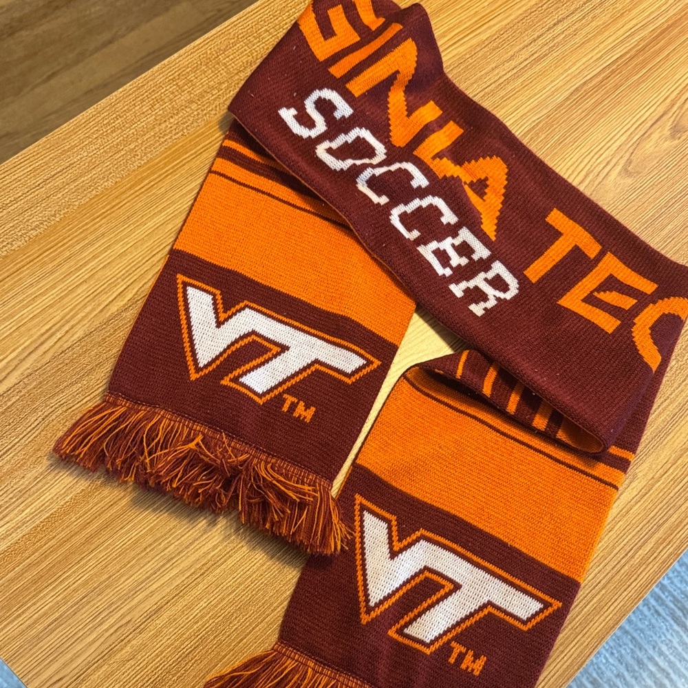 Virginia Tech Soccer Scarf